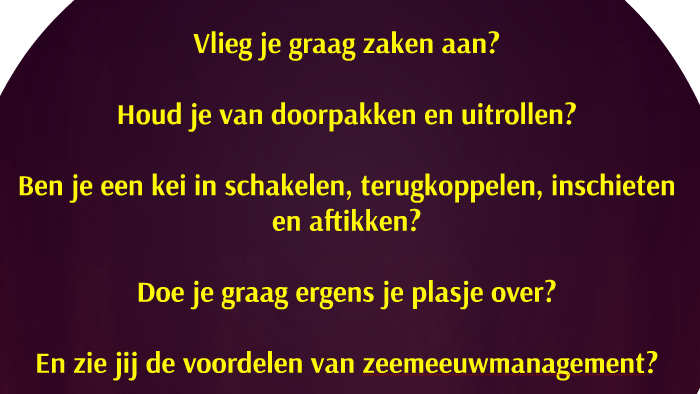 Zullen we jou eens even lekker in je kracht zetten? by Peter Ludikhuize