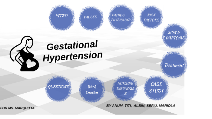 clinical presentation of gestational hypertension