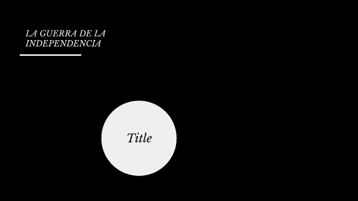 La guerra de la independencia en España by Inés Ruiz on Prezi