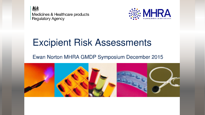 Excipient Risk Assessment Excipient Risk Assessments by Ewan Norton on Prezi
