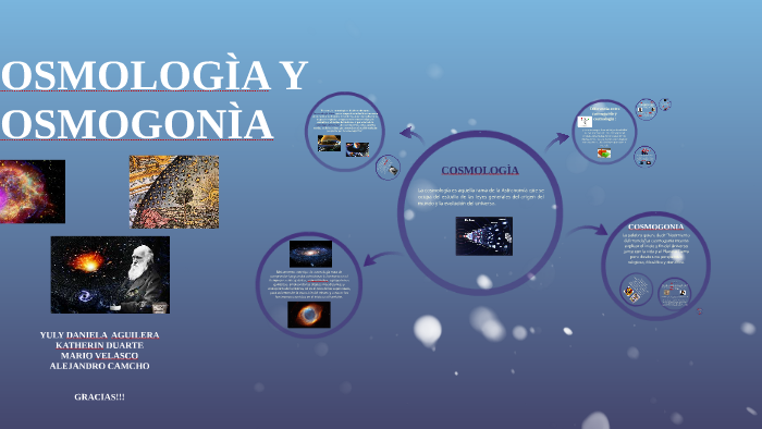 COSMOLOGIA Y COSMOGONIA by daniela aguilera on Prezi
