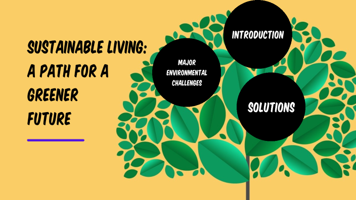 Sustainability: A path for a greener future by Abhiraam Nair on Prezi