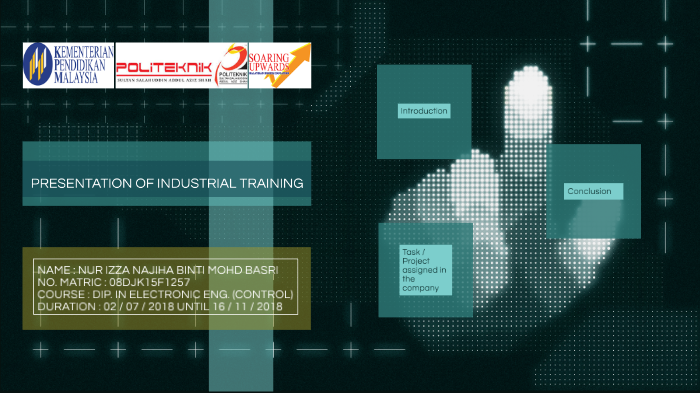 slide presentation industrial training politeknik