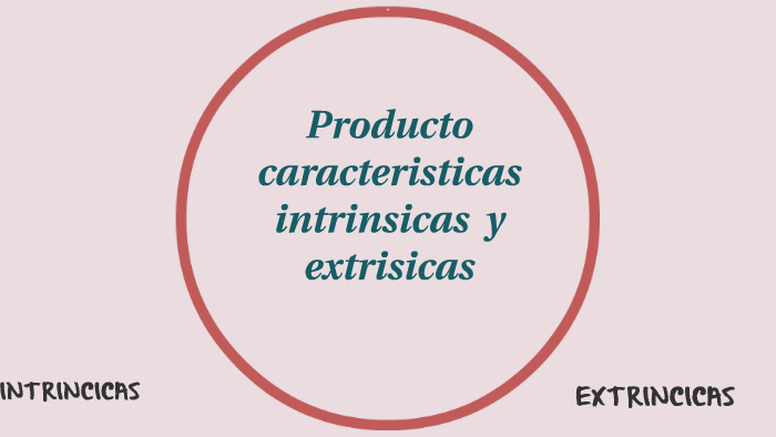 Producto caracteristicas intrinsicas y extrisicas by yulieth grijalba