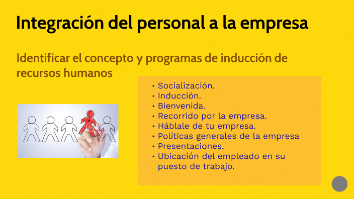 Integración Del Personal A La Empresa By YAMILET DEL CARMEN PUCHETA ...