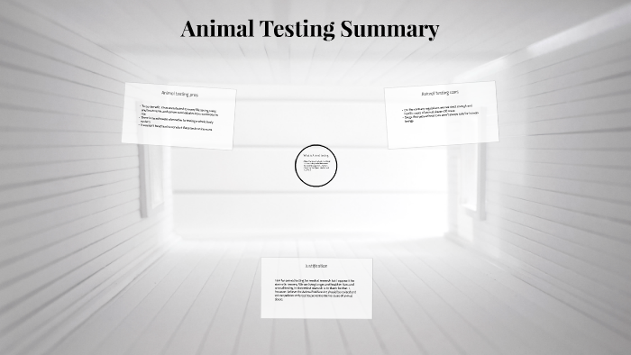 Animal Testing Summary by Victoria Scragg on Prezi