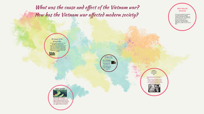 what was the cause and effect of the Vietnam war by dusti Rain on Prezi