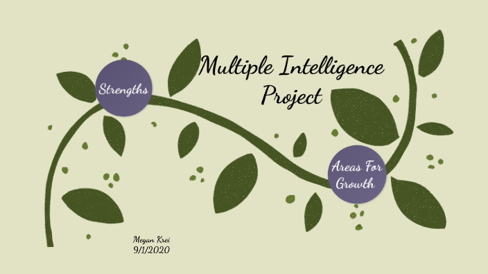 Multiple Intelligence Project by Megan Krei on Prezi