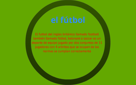 El futbol by juan diego on Prezi