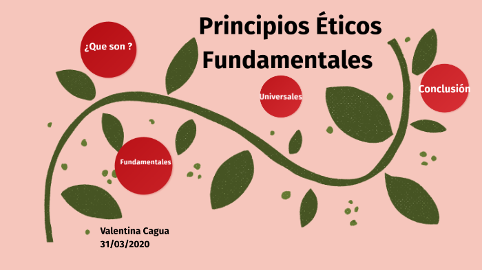 Principios Éticos Fundamentales By Juana Cagua On Prezi 3893