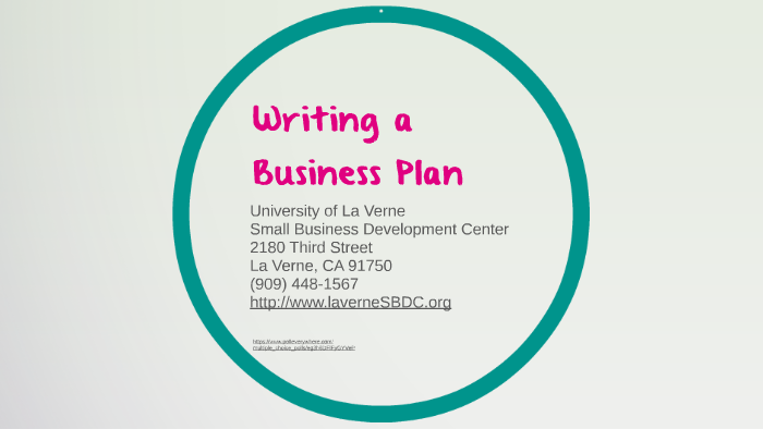 Writing a Business Plan by on Prezi