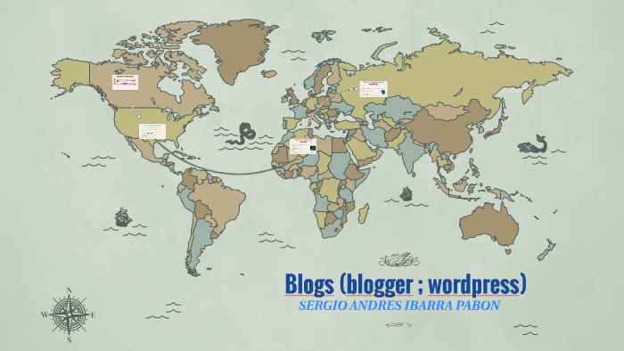 Blogs (blogger ; wordpress) by on Prezi
