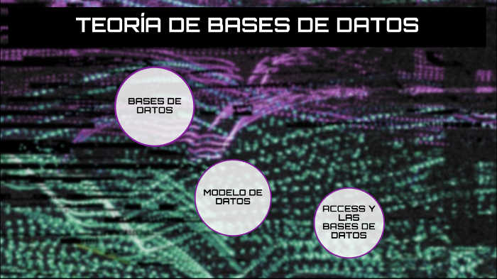 Teoría de Bases de Datos by Alfredo González on Prezi