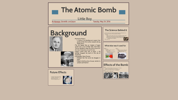 The Atomic Bomb by Joyce Barahona on Prezi