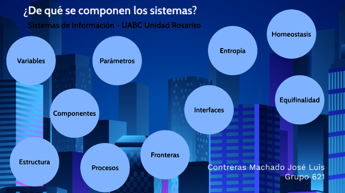 ¿De qué se componen los Sistemas de Información? by José Luis Contreras