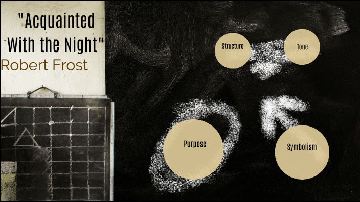 Acquainted With The Night By Robert Frost Analysis "Acquainted With the Night" Robert Frost Analysis by Hannah Augsbach