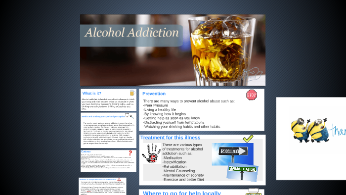 Alcohol Addiction by Famia N on Prezi