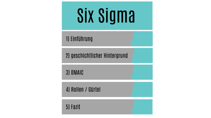 Six Sigma Grundlagen Dmaic By Rob Sto On Prezi Next - 