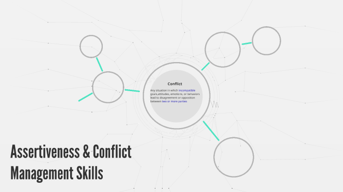 Assertiveness And Conflict Management Skills By Alaa Alghufaily