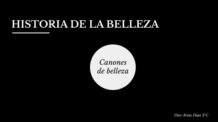 HISTORIA DE LA BELLEZA By Srto Boom On Prezi