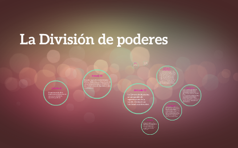 La División de poderes by Silverio Perez on Prezi
