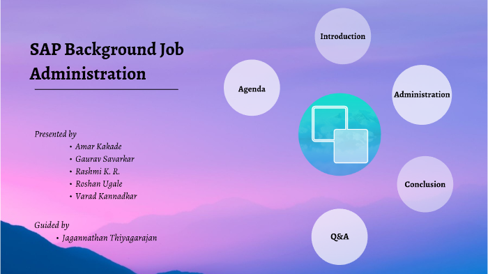 Background Job Administration by Amar Kakade on Prezi Next