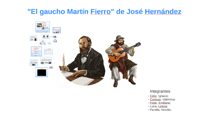 Trabajo De Lengua - "El Gaucho Martín Fierro" De José Hernández By ...