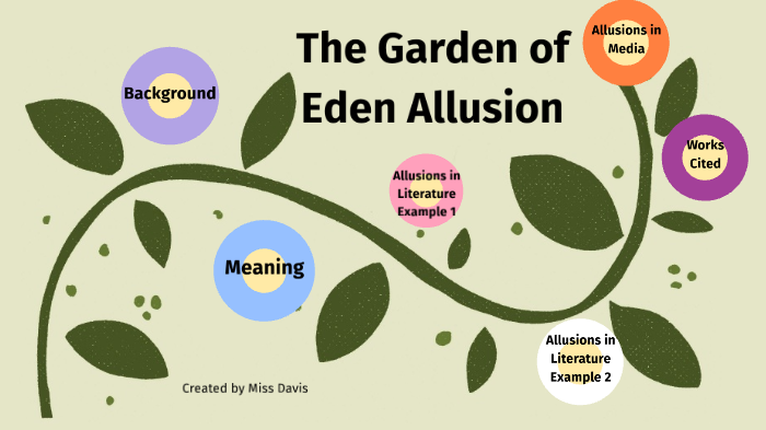 Garden Of Eden Allusion By Kandyce