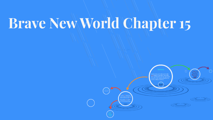 Brave New World Chapter 15 by kyl skaggs