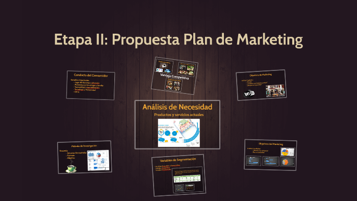 Etapa II: Propuesta Plan de Marketing by Diego Ignacio on Prezi