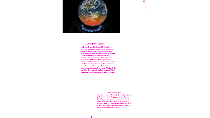 el calentamiento global by elsi otero on Prezi