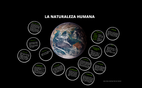 LA NATURALEZA HUMANA by