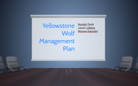 wolf management dissertation