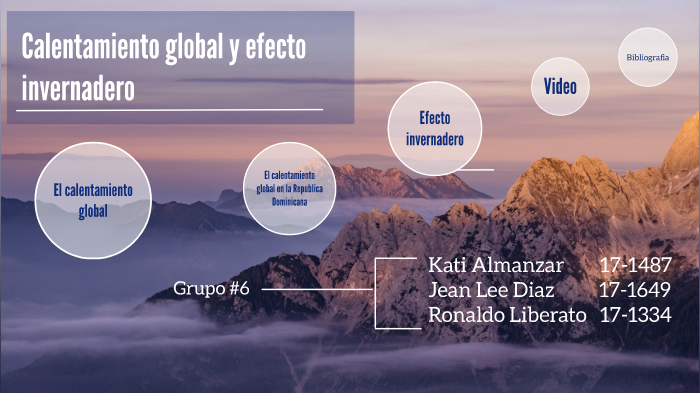 Calentamiento global y efecto invernadero by Ronaldo Liberato on Prezi