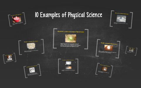 physical science examples