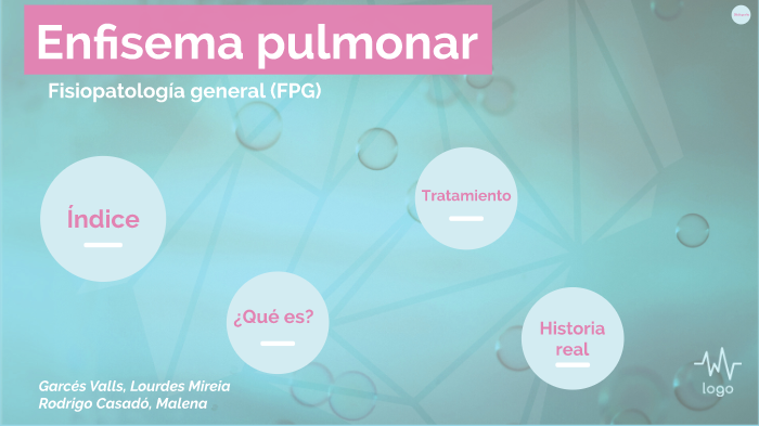 fisiopatología del enfisema