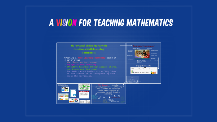 Vision About Math A Vision for Teaching Mathematics by Jolene Allan on Prezi