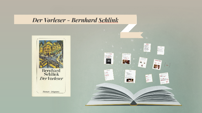 Der Vorleser Bernhard Schlinck By Isabel Schulz
