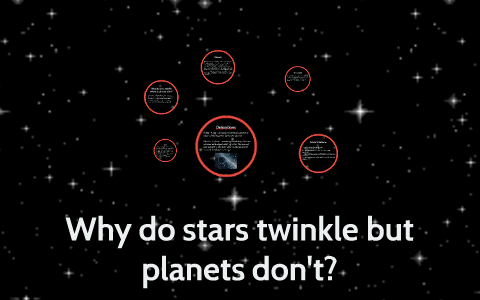 Why Do Starts Twinkle But Planets Don T By Kristen Hunter On Prezi Next