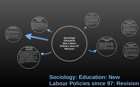 Sociology: Education: New Labour Policies Since 97: Revision By Jack ...