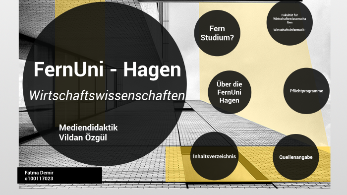 Fernuni Hagen By Fatma Demir
