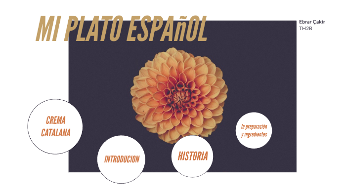 MI PLATO ESPAñOL by Ebrar Cakir on Prezi