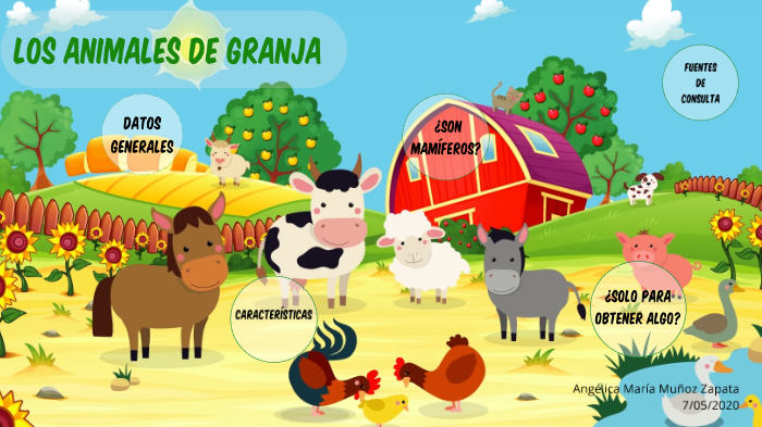 Angélica María Muñoz Zapata - Animales de granja by Angélica Muñoz