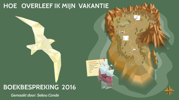 HOE OVERLEEF IK MIJN VAKANTIE by Sekou Conde on Prezi