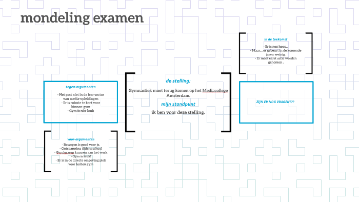 Mondeling Examen By Jelle Huttinga