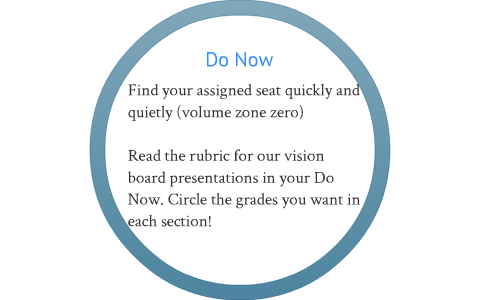 College Vision Board Presentations 4.15 by Jeannette GC on Prezi