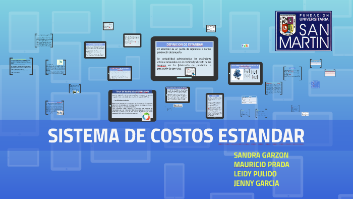 SISTEMA DE COSTOS ESTANDAR by Jenny Garcia