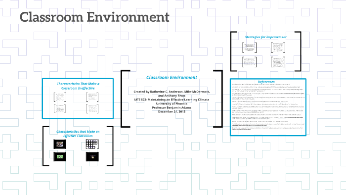 Classroom Environment by Mike McDermott on Prezi
