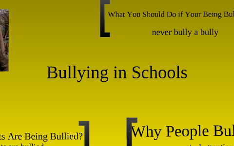 speech about bullying