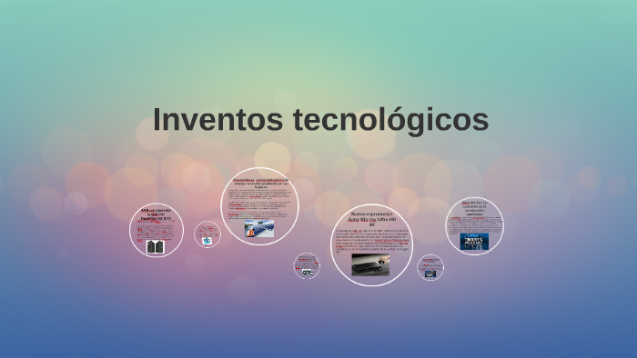 Inventos Tecnologicos By Laura López